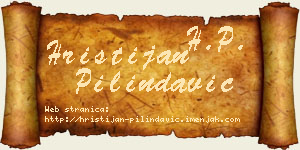 Hristijan Pilindavić vizit kartica